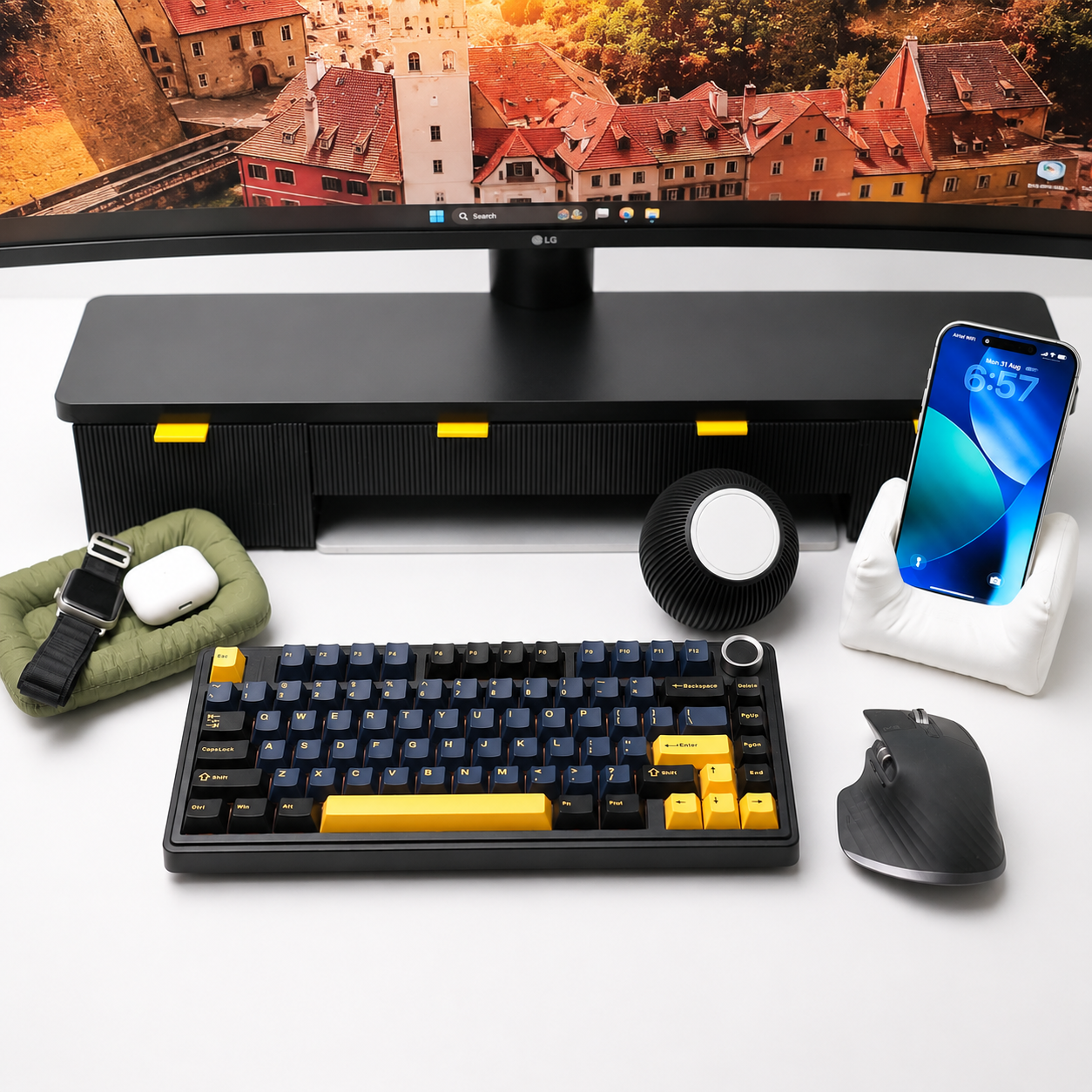 Desk setups