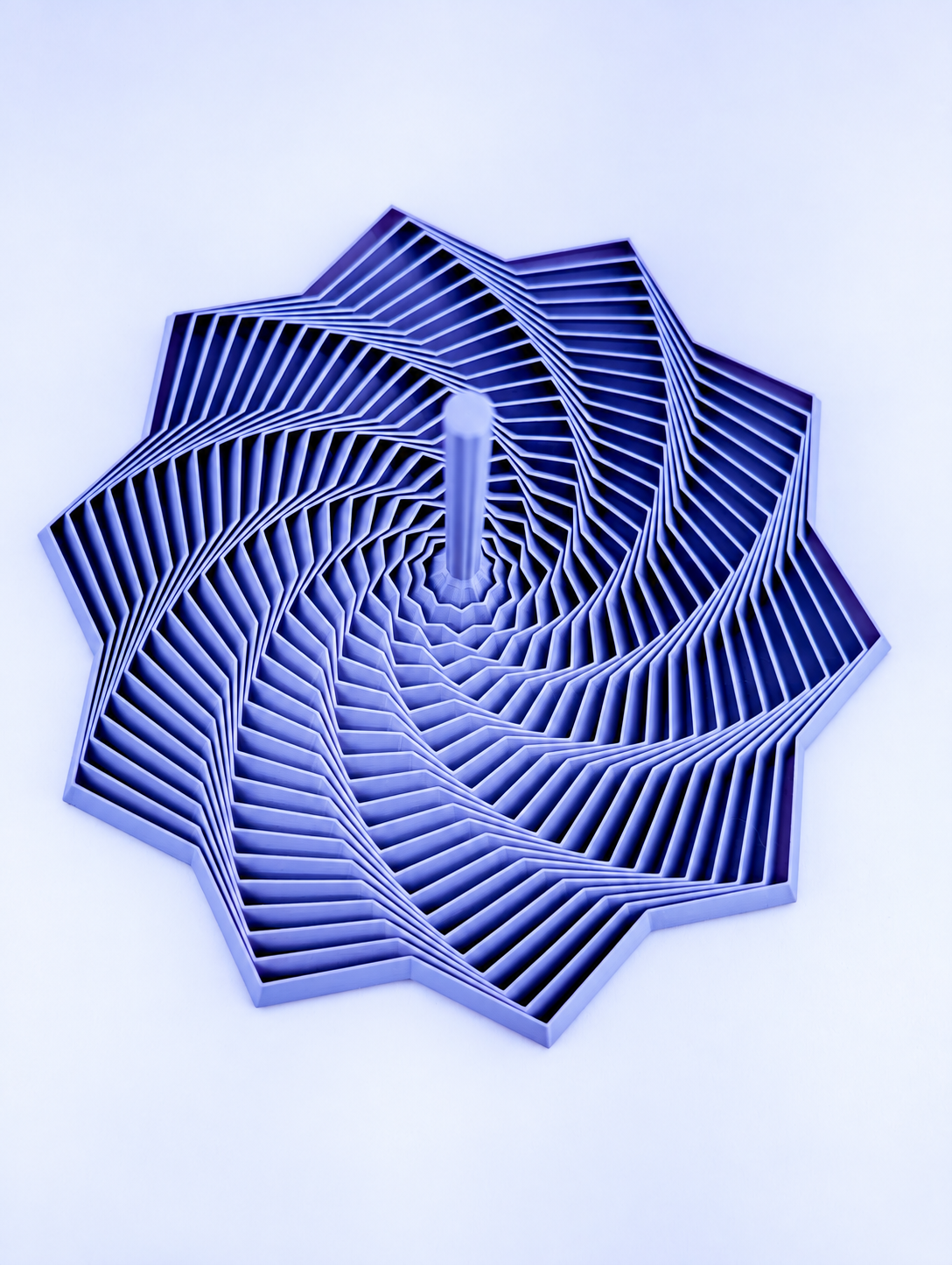 Nested Kinetic Star Pyramid Fidget